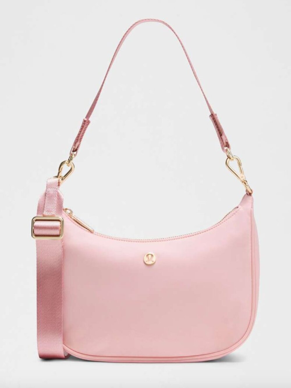 NWT Lululemon City Essentials Small Shoulder Bag 3L - Pink Haze